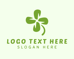 Four Leaf Clover Luck logo