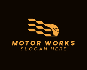Fast Motor Racing Helmet  logo