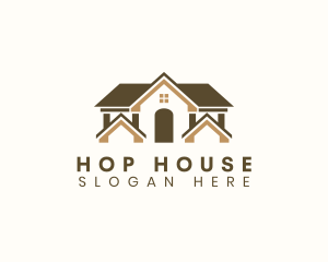 House Roof Renovation logo design