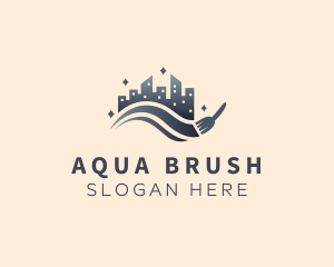 City Brush Cleaning logo design