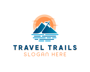 Mountain Airplane Travel  logo