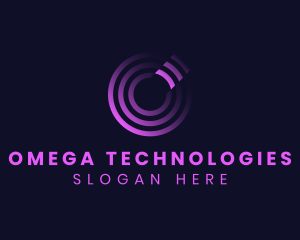 Technology Sonar Frequency logo design