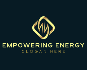 Electric Lightning Energy logo design