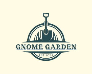 Shovel Grass Gardening logo design