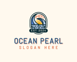 Ocean Travel Agency logo design