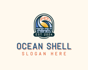 Ocean Travel Agency logo design