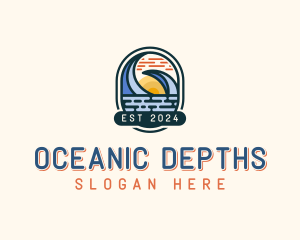 Ocean Travel Agency logo design