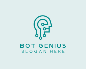 Software Tech Artificial Intelligence logo design