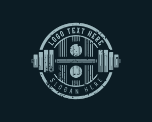 Bodybuilding Barbell Weights logo