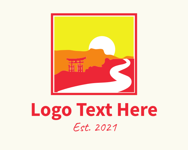 Peaceful logo example 1