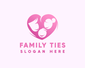 Family Love Adoption logo design