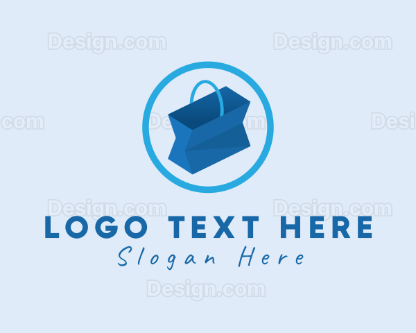 Online Shopping Bag Logo