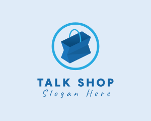 Online Shopping Bag logo design