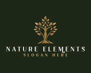 Nature Woman Tree logo design