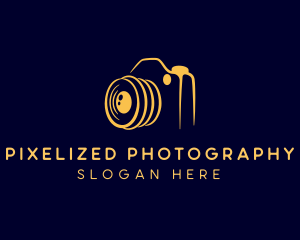 Photographer DSLR Camera logo design