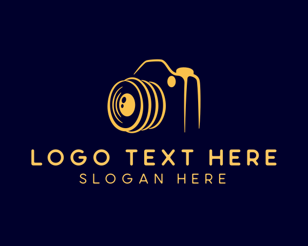 Photographer DSLR Camera logo