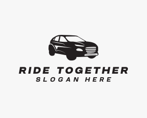 SUV Rideshare Car logo