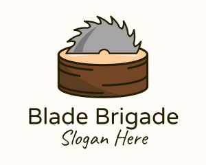 Saw Blade Trunk logo design