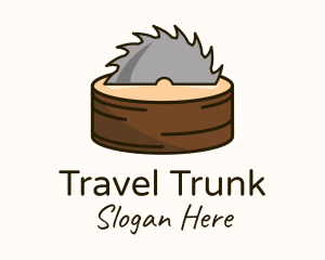 Saw Blade Trunk logo design