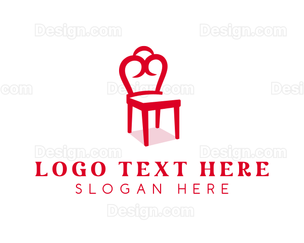 Chair Seat Furniture Logo