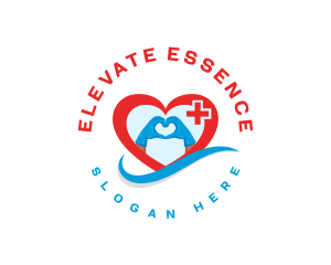 Medical Cardiologist Heart Logo