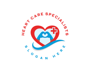 Medical Cardiologist Heart logo