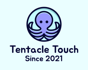 Cute Octopus Tentacles logo