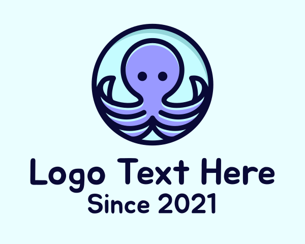 Ocean Animal logo example 3