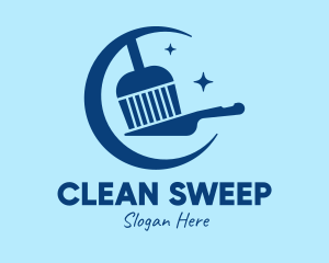 Moon Sweeper Cleaning logo