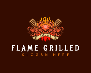 Seafood Grill Restaurant logo design