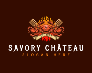 Seafood Grill Restaurant logo design