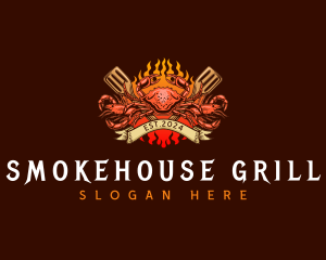 Seafood Grill Restaurant logo design