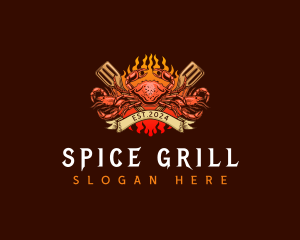 Seafood Grill Restaurant logo design