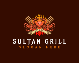 Seafood Grill Restaurant logo design