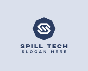 Tech Software Letter S logo design