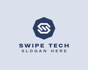 Tech Software Letter S logo design