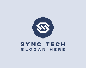 Tech Software Letter S logo design