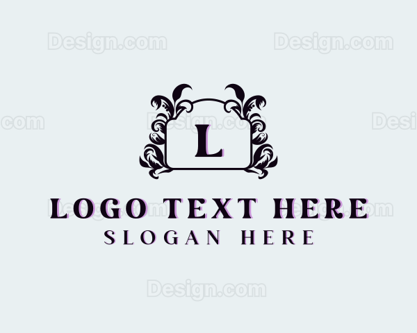 Luxury Floral Boutique Logo