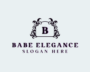 Luxury Floral Boutique logo design