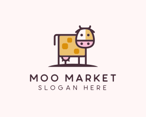 Cute Cow Milk logo