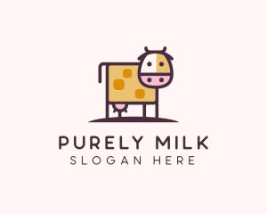 Cute Cow Milk logo