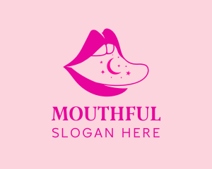 Mystic Mouth Lips logo