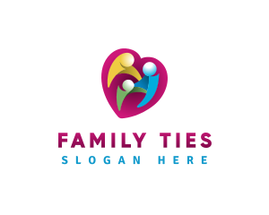 Heart Family Care logo design