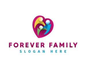 Heart Family Care logo design