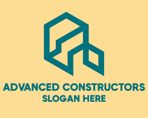 Green Construction Company  logo design