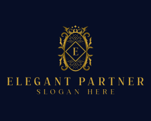 Luxury Ornamental Royalty logo design