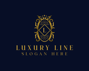 Luxury Ornamental Royalty logo design