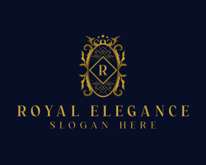 Luxury Ornamental Royalty logo design