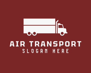 Simple Logistics Trucking logo design