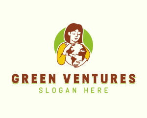 Woman Sustainable Earth   logo